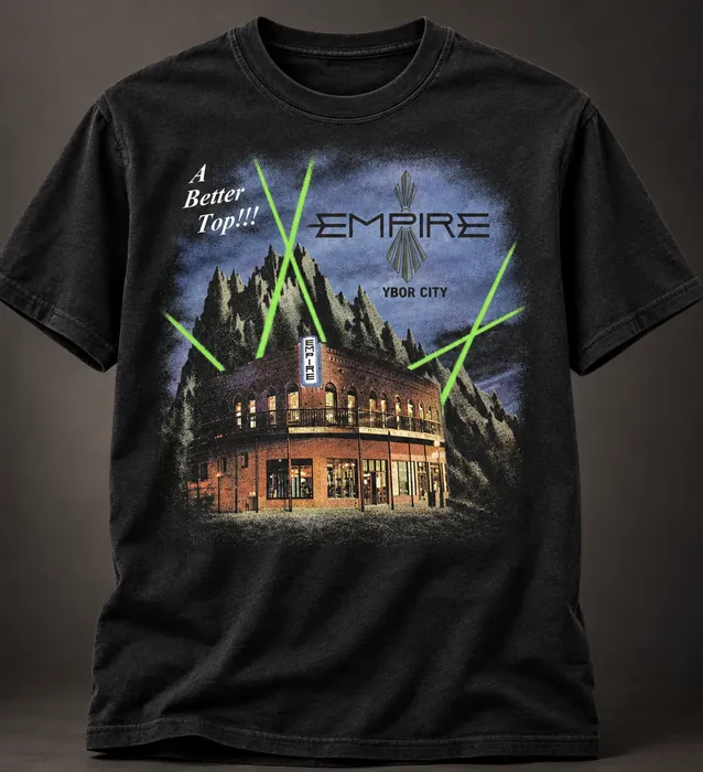 Empire Ybor City t-shirt mockup
